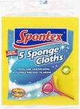 5010071904218 Spontex Sponge Cloths 5 Pack