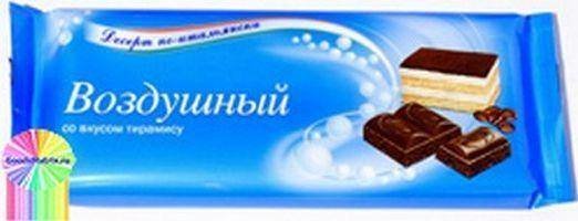 Воздушный шоколад молочный пористый