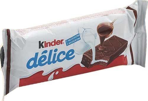 Kinder Delice пирожное бисквитное 39г