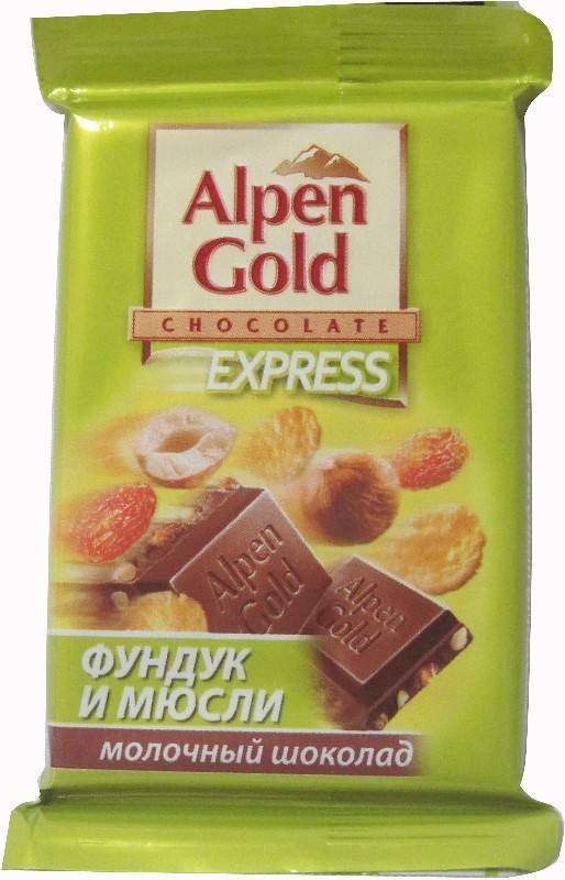 Alpen Gold печенье и Изюм