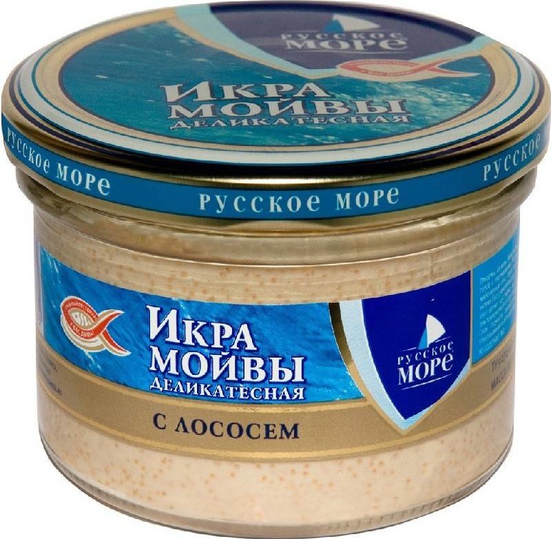 Икра мойвы в белом соусе