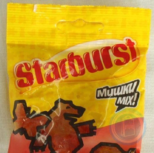 Starburst сосательные конфеты