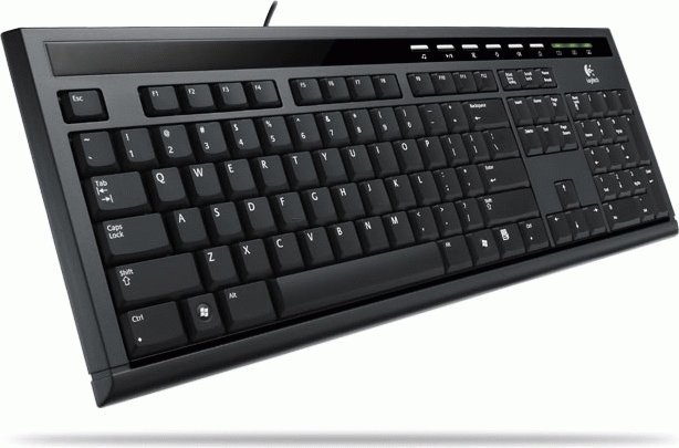 Elskede Spaceship investering 5099206012110 Logitech UltraX Premium Keyboard Black Edition, DE 920-001545