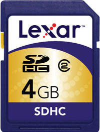 lexar 4gb sd card