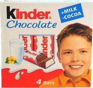 Шоколад kinder Chocolate молочный с молочной начинкой 50 грамм