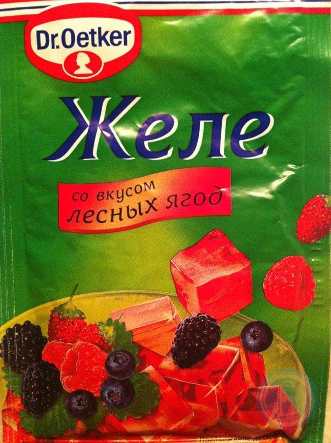 Р–РµР»Рµ Dr Oetker