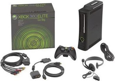 microsoft xbox 360 elite 120gb