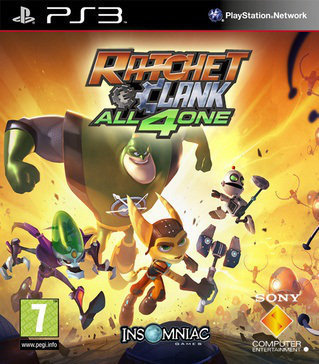 Ratchet & Clank: All 4 One, Sony, PlayStation 3, 711719981756 