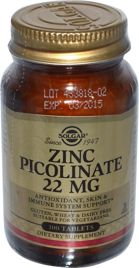 Zinc picolinate 22. Солгар пиколинат цинка 100. Хелат цинка Солгар. Цинк Солгар 22 мг. Солгар цинк пиколинат 22.