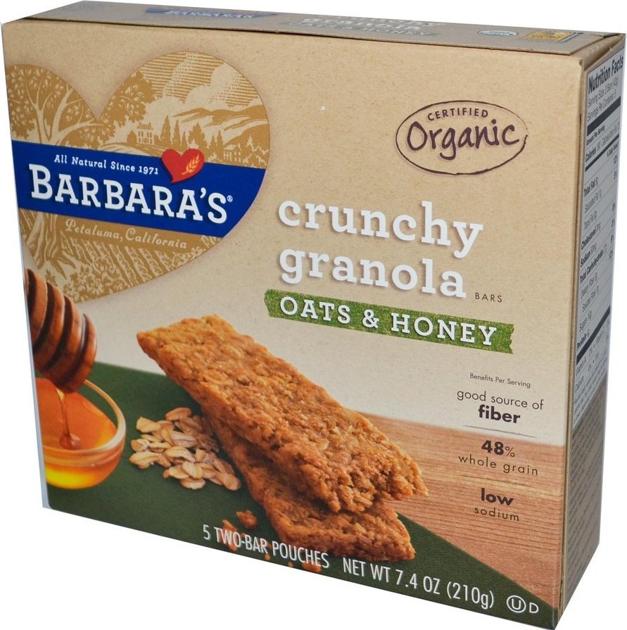 Honey Oat Granola Bar