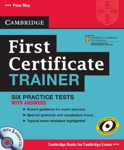 9780521128537 First Certificate Trainer Six Practice Tests with Answers ...