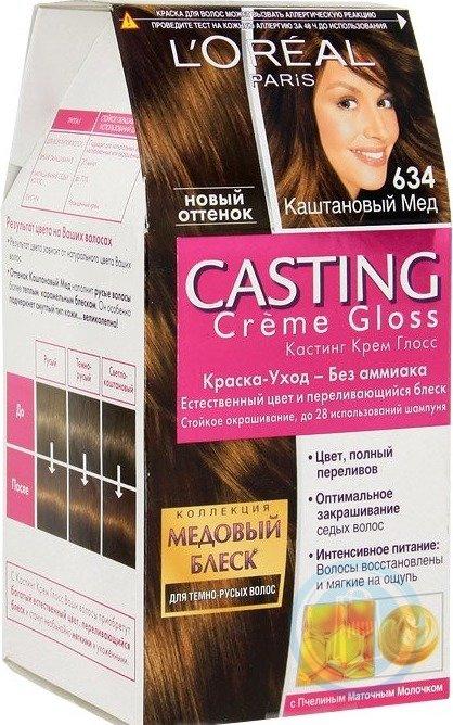 L'oreal paris краска для волос casting creme gloss оттенок 743 пряный мед