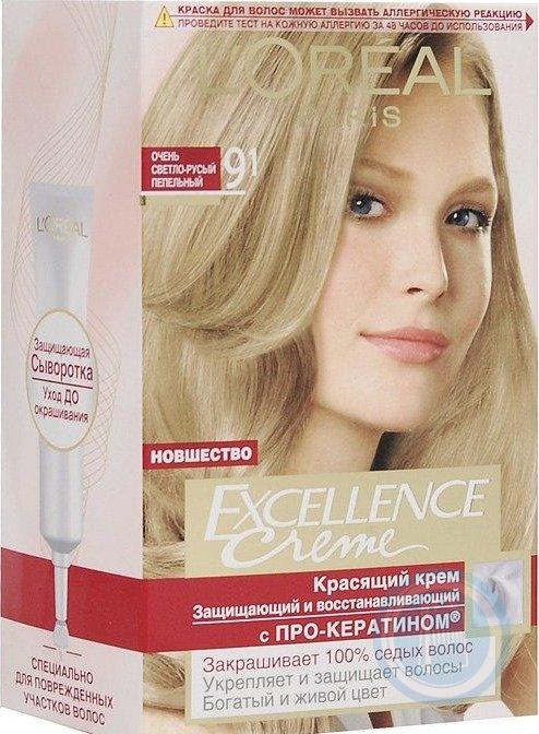 L'oreal paris краска для волос excellence оттенок 9 очень светло-русый