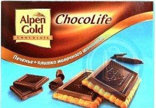 Alpen Gold печенье и Изюм