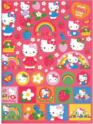 Hello Kitty Coloring Book, 90 Pgs