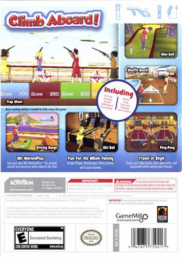 Haut 110+ imagen cruise ship vacation games wii - fr.thptnganamst.edu.vn