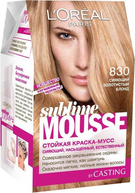 L oreal краска для волос sublime mousse 1000 очень светлый блонд