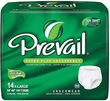Prevail Underwear Extra Absorbency Youth/Small Case/88 (4/22s
