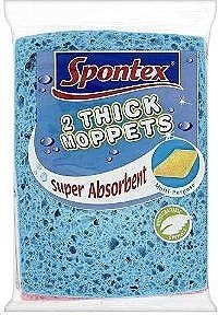 5010071514905 Spontex Thick Moppets 2 Pack