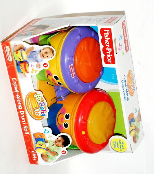 Fisher price cheap crawl along drum