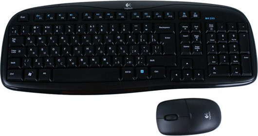 5099206021655, 5099206021761 Logitech Wireless Desktop MK250 Keyboard & Mouse -