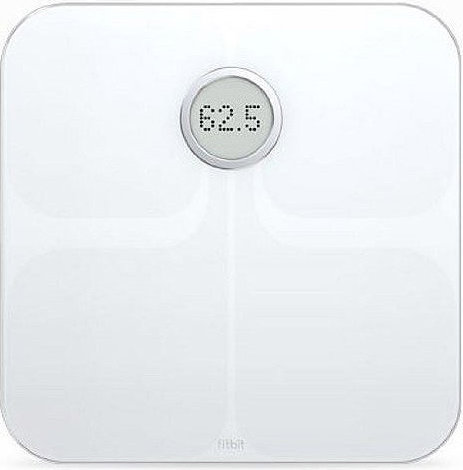 nyhed Delvis Udtømning 898628002038, 898628002113, 5019439122530 Fitbit Aria Wi-Fi Smart Scale -  White (FB201W)