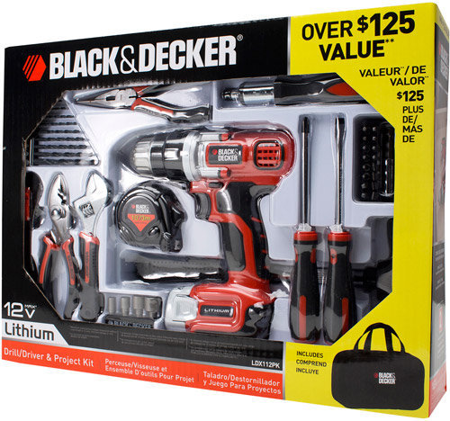 Black and Decker LDX172PK - 7.2V Lithium Cordless Drill Project