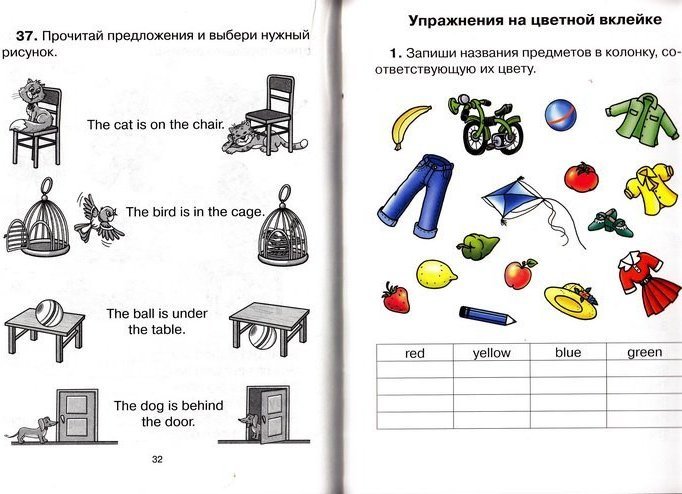 Задания по английскому языку