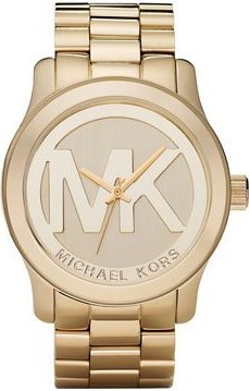 691464730086 Michael Kors Quartz Goldtone Bracelet Champagne Dial Women