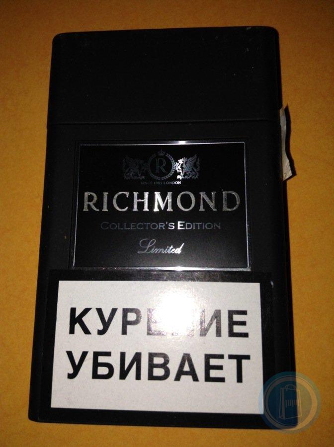 Ричмонд сигареты. Сигареты Ричмонд Голд эдишн. Сигареты Richmond Collector's Edition.