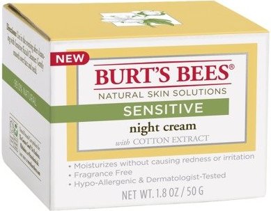 Burts Bees Sensitive Night Cream (50g)