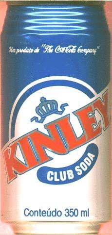 7894900090017 KINLEY-Soda water-350mL-KINLEY CLUB SODA - U-Brazil