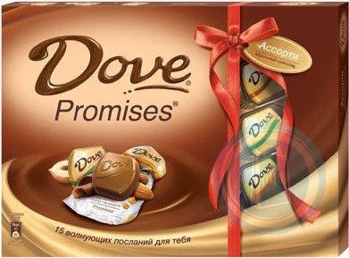 Набор конфет dove Promises ассорти 118г