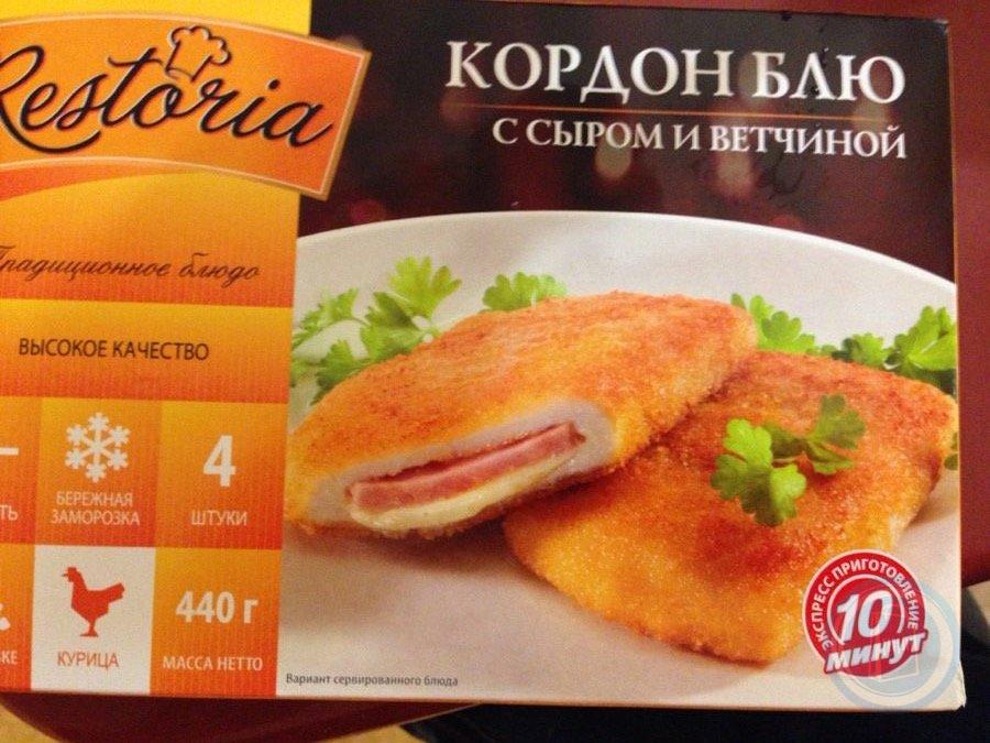 Кордон блю технологическая карта