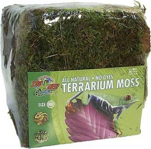 Zoo Med Laboratories SZMCF3NZ New Zealand Sphagnum Moss, 80 Cubic Inch