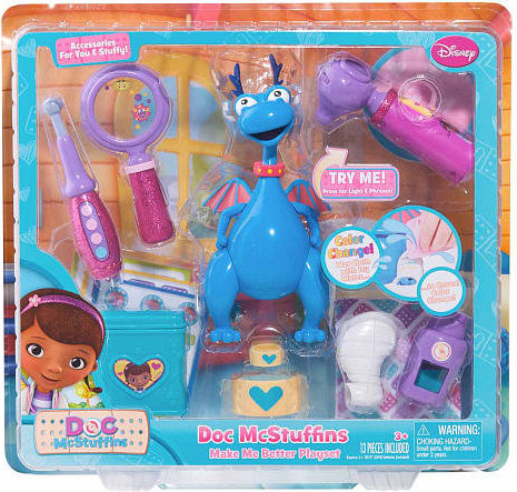 Doc mcstuffins make 2024 me better playset