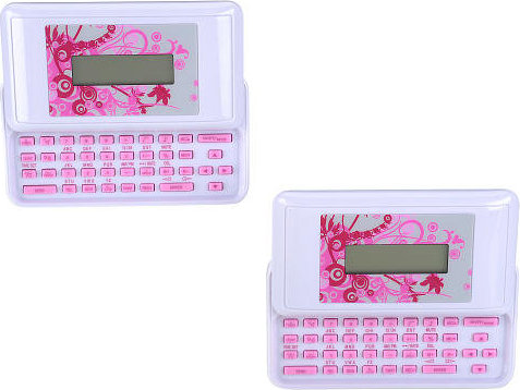 21331893796, 400020012807 Cyber Gear 2-Piece Pink SMS Text Messenger Set -  004-0711
