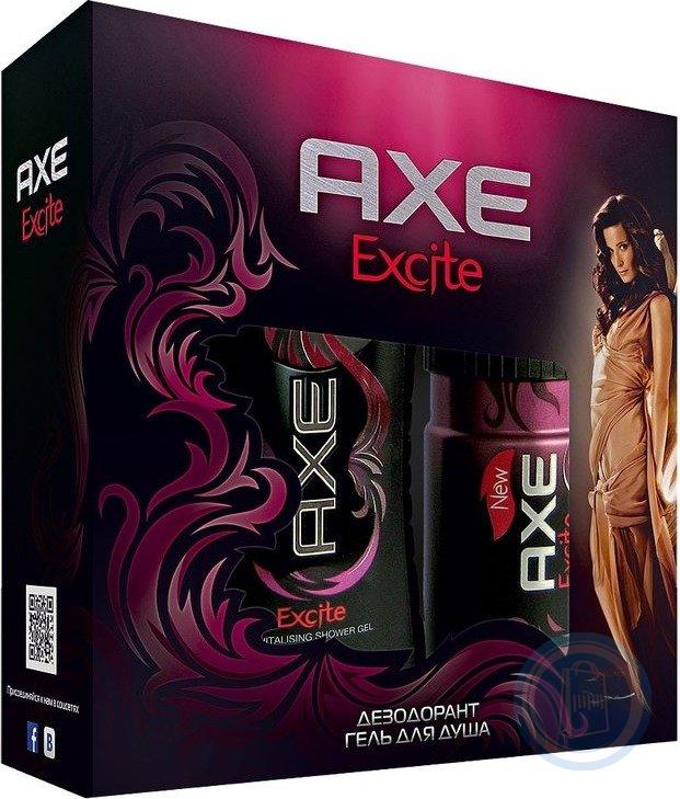 Подарочный набор акс. Набор акс excite. Набор Axe набор Axe excite. Подарочный набор Axe excite. Axe excite дезодорант.