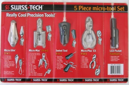 Precision Tools - Micro-tool Set, 5 Piece by Swiss+Tech
