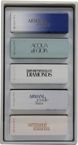 3660732008865 Giorgio Armani Variety 5 Piece Gift Set for Women, Mini