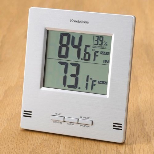 400005110061 883594000430 Brookstone Indoor Outdoor Thermometer