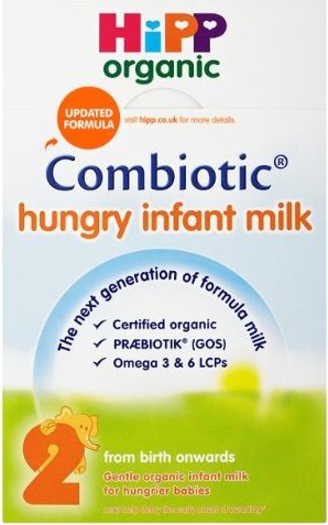 Hipp organic hot sale hungry baby milk