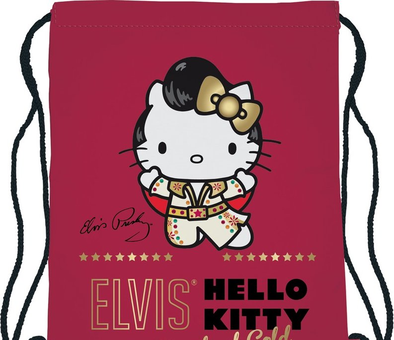 Дневник хеллоу. Elvis рюкзак Хэллоу Китти. Сумка Хеллоу Китти Элвис. Сумки Хэллоу Китти Элвис Пресли. Мешок для обуви hello Kitty.