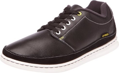 Crocs leather on sale lace up