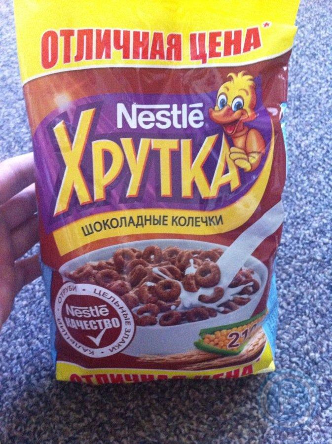 Nestle шоколадное масло