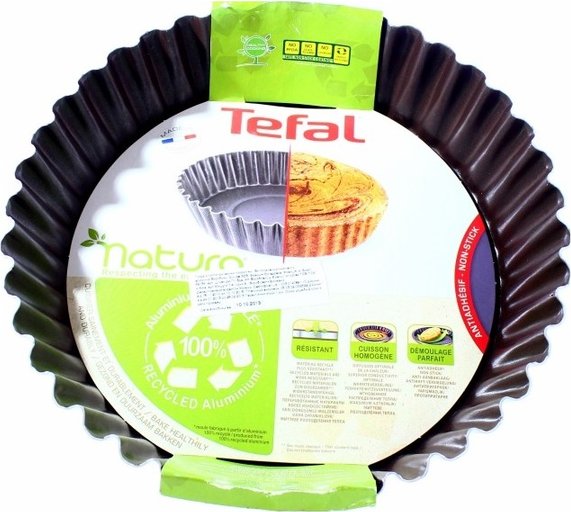 Форма для пирога с волнистыми краями tefal natura