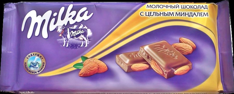 Шоколад Milka Toffee whole Nuts 300 гр