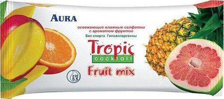 Aura fruits. Салфетки Глобус антисептические. Aura салфетки антибактериальные Тропик коктейль классификация аромата.