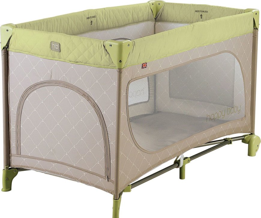 Кровать манеж chicco open green playpen