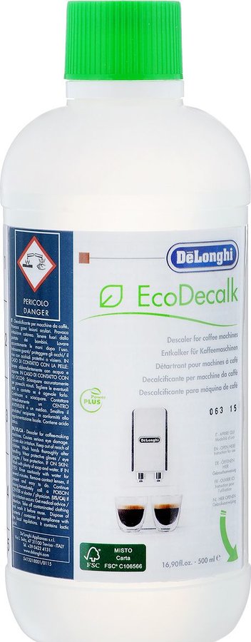 Détartrant DeLonghi EcoDecalk 500 ml pour machine a cafe 8004399329492